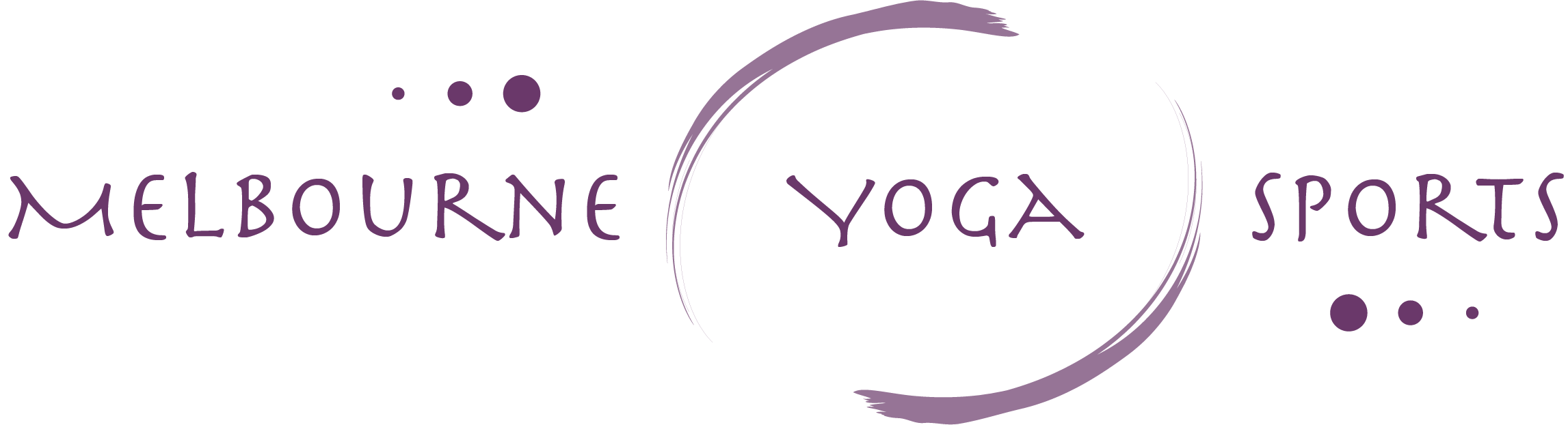 Melbourne Yoga Sports Logo and Home Button